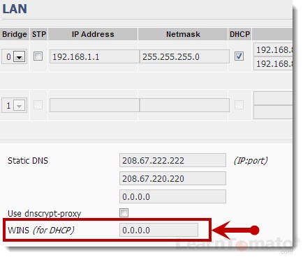 Be sure that WINS server is enabled on your Tomato router.