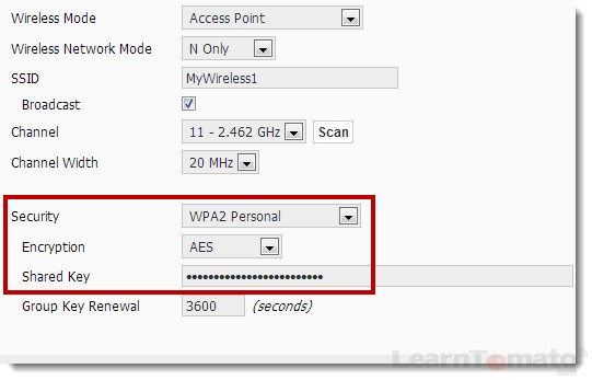 WiFi security types for wireless network security.