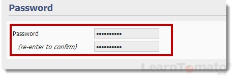 How to setup a router password