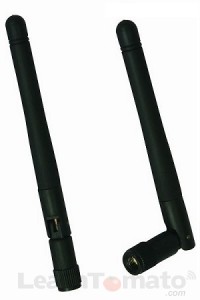 Standard omnidirectional rubber ducky WiFi antenna