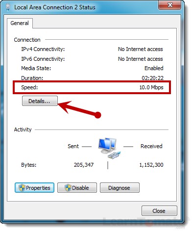 VPN connection speed