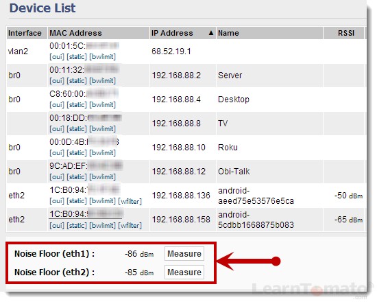 Measure the signal noise floor in relation to other wifi networks in the area.